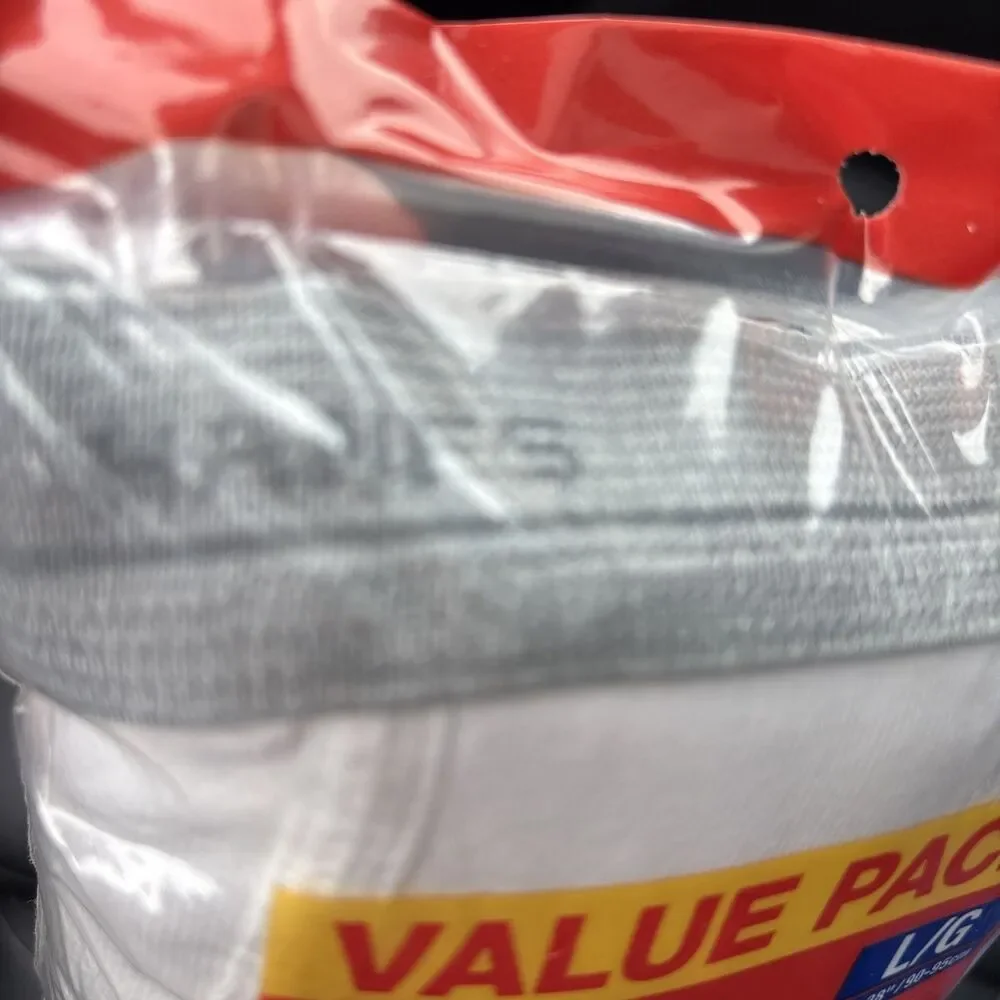 Hanes 7 Pack White Cotton Briefs Mens Underwear 2007 36-38 Vintage NWT